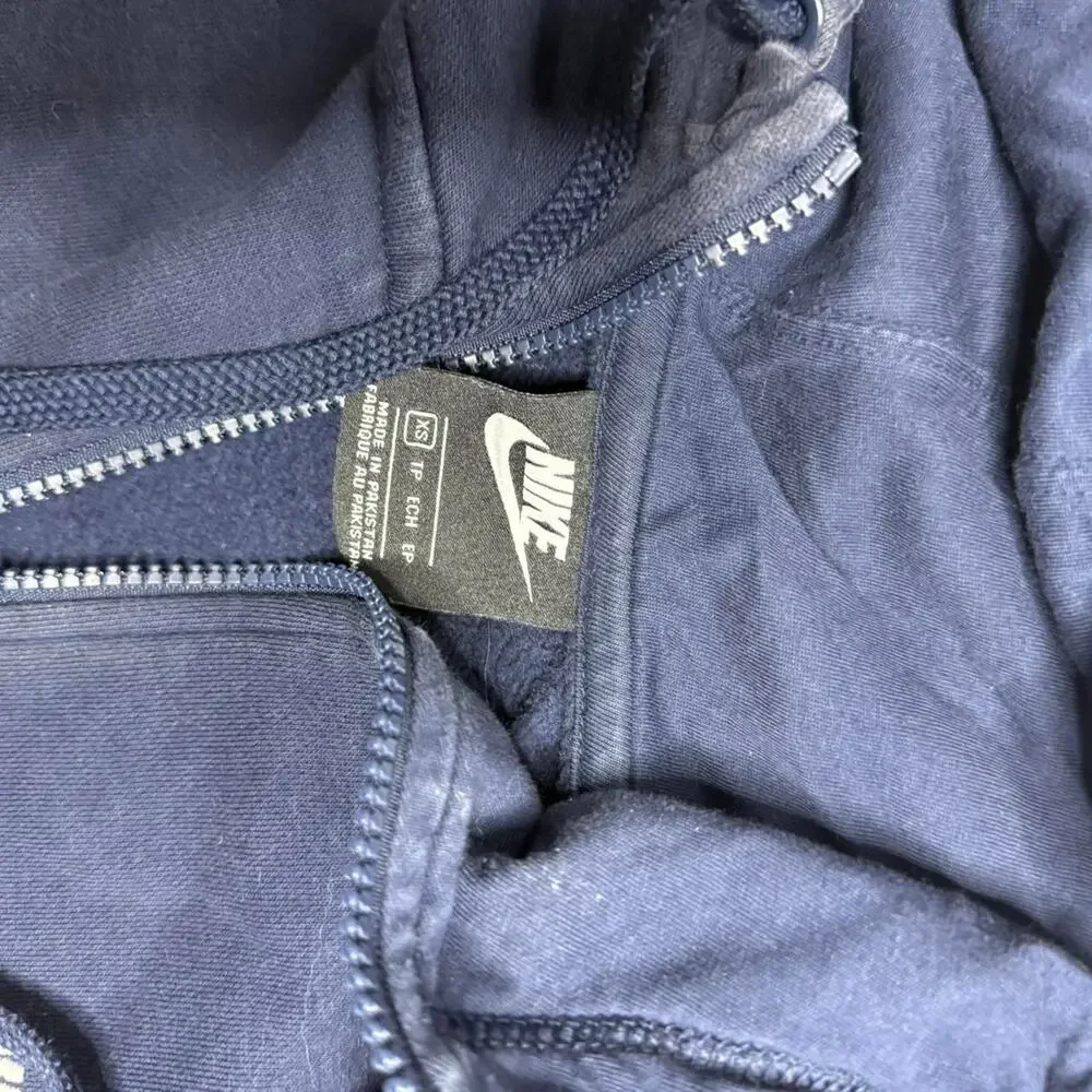 Nike Navy Blue Hoodie Size XS